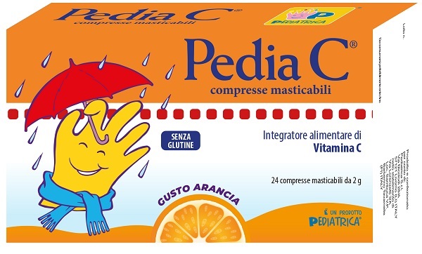PEDIA C ARANCIA 24 COMPRESSE MASTICABILI - Doctor Vinz