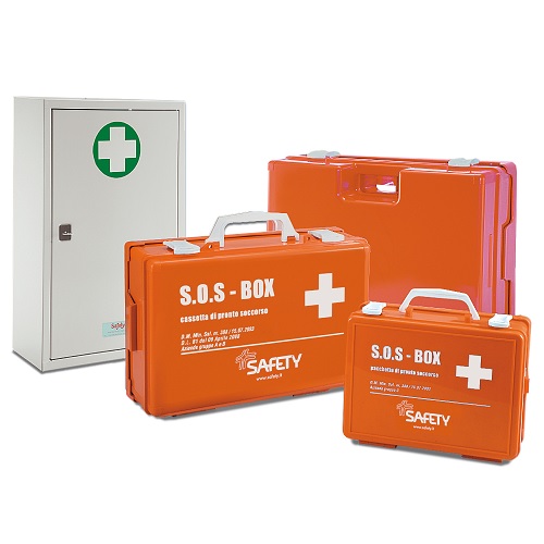 CASSETTA PRONTO SOCCORSO PLASTICA VUOTA TIPO C - Doctor Vinz
