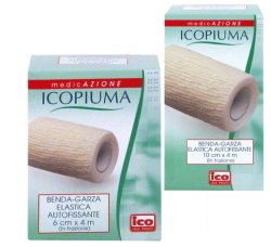 ICOPIUMA BENDA GARZA ELASTICA AUTOFISSANTE CM6X4MT 1 PEZZO - Doctor Vinz