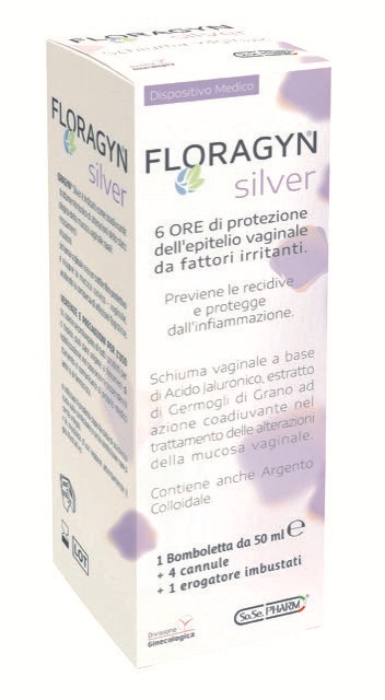 FLORAGYN SILVER SCHIUMA VAGINALE CON ARGENTO COLLOIDALE 50 ML - Doctor Vinz