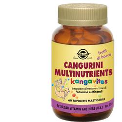 CANGURINI MULTINUTRIENTS FRUTTI BOSCO 60 COMPRESSE - Doctor Vinz