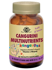CANGURINI MULTINUTRIENTS FRUTTI TROPICALI 60 COMPRESSE - Doctor Vinz