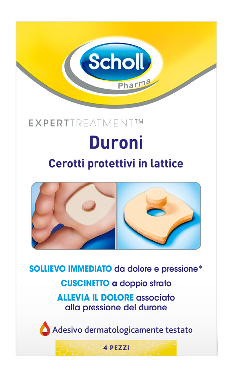 CEROTTO PROTETTIVO PER DURONI SCHOLL IN LATTICE 4 PEZZI - Doctor Vinz