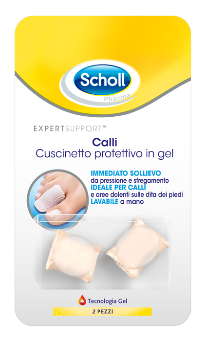 CUSCINETTI PROTETTIVI PER PIEDI CALLI SCHOLL GELACTIV 2 PEZZI - Doctor Vinz