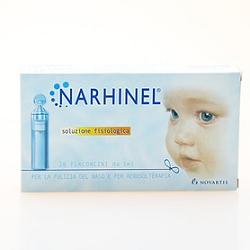 SOLUZIONE FISIOLOGICA PER ASPIRATORE NASALE NARHINEL 20 FIALE DA 5ML - Doctor Vinz