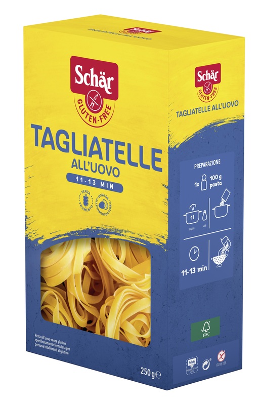 SCHAR TAGLIATELLE UOVO 250 G - Doctor Vinz
