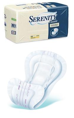 PANNOLONE PER INCONTINENZA SERENITY SAGOMATO MAXI IN TESSUTO NON TESSUTO 30 PEZZI - Doctor Vinz