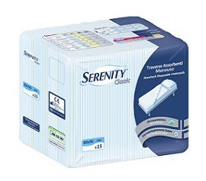 TRAVERSA SALVAMATERASSO PER INCONTINENZA SERENITY CLASSIC RIMBOCCABILE MISURA 80X180CM 30 PEZZI - Doctor Vinz