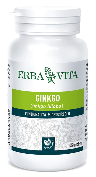 GINKGO BILOBA 125 TAVOLETTE 400 MG - Doctor Vinz