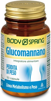 BODY SPRING GLUCOMANNANO 50 CAPSULE - Doctor Vinz