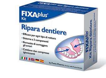 RIPARA DENTIERE KIT FIXAPLUS - Doctor Vinz