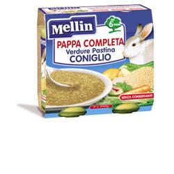 MELLIN PAPPA COMPLETA CONIGLIO 250 G 2 PEZZI - Doctor Vinz