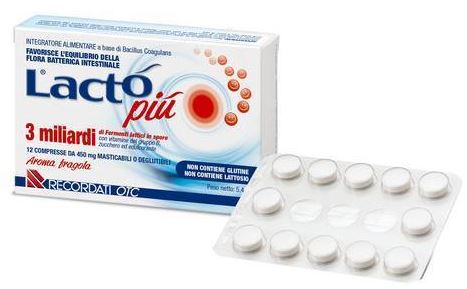 LACTO PIU 3 MILIARDI 12 COMPRESSE - Doctor Vinz