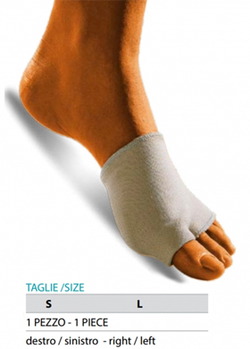 ORIONE OK PED G202 FASCIA METATARSALE GEL POLIMERO SINISTRA S 1 PEZZO - Doctor Vinz