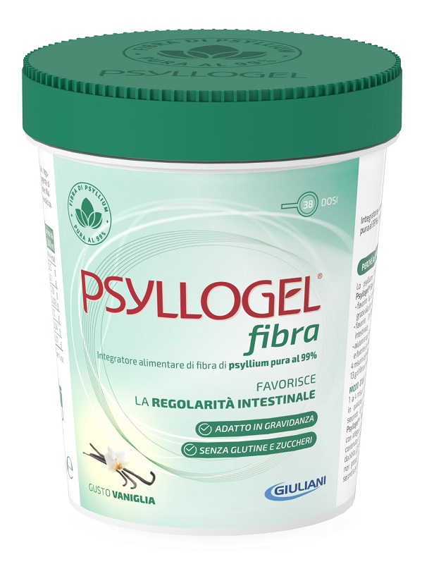 PSYLLOGEL FIBRA VANIGLIA VASO 170 G - Doctor Vinz