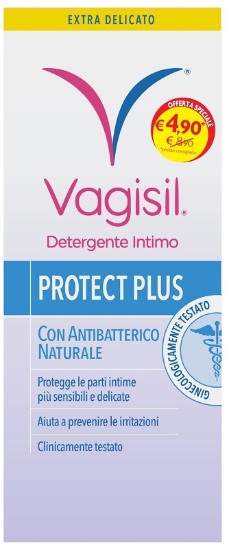 VAGISIL DETERGENTE INTIMO PROTECT PLUS 250 ML - Doctor Vinz