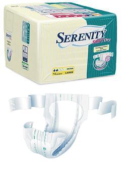 PANNOLONE PER INCONTINENZA SERENITY VESTE SD FORMATO SUPER TAGLIA MEDIUM 15 PEZZI - Doctor Vinz