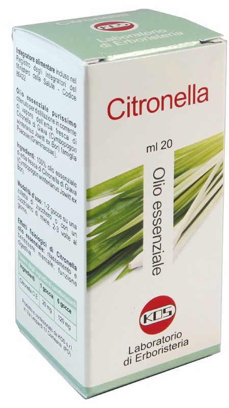 CITRONELLA OLIO ESSENZIALE 20 ML - Doctor Vinz
