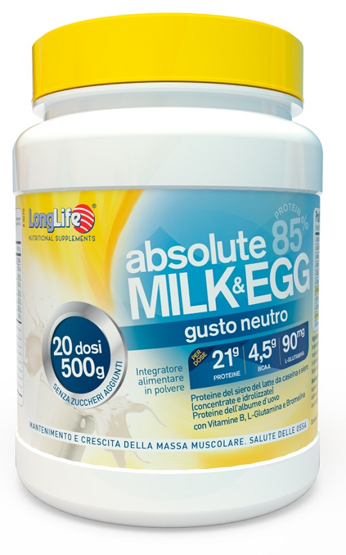 LONGLIFE ABSOLUTE MILK EGG 500 G - Doctor Vinz