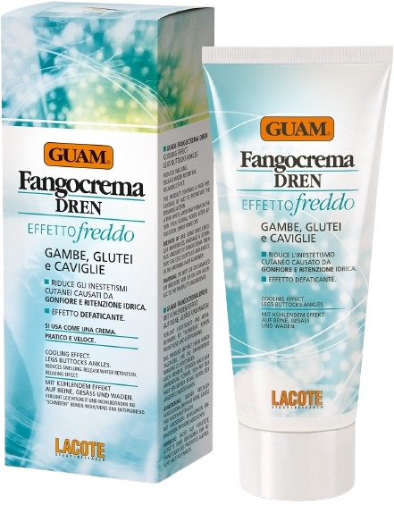 GUAM FANGOCREMA DREN EFFETTO FREDDO 200 ML - Doctor Vinz