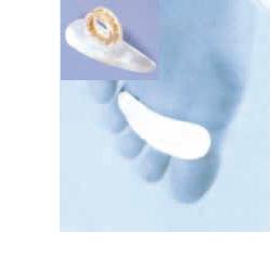 SUPPORTO DITA A MARTELLO OPPO MISURA SMALL. PREVIENE CALLOSITA' E DITA A MARTELLO. SUPPORTO INDICATO PER STIRARE LE DITA DEL PIEDE CONTRATTE. UTILE PER RIDURRE IL DOLORE - Doctor Vinz