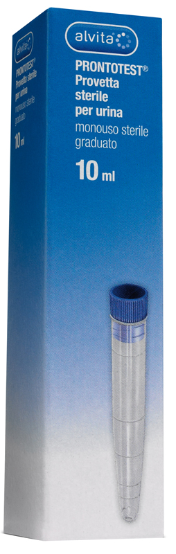 ALVITA PRONTOTEST CONTENITORE URINE PROVETTA 10 ML - Doctor Vinz