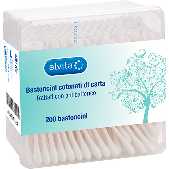 BASTONCINI COTONE 200 PEZZI ALVITA - Doctor Vinz