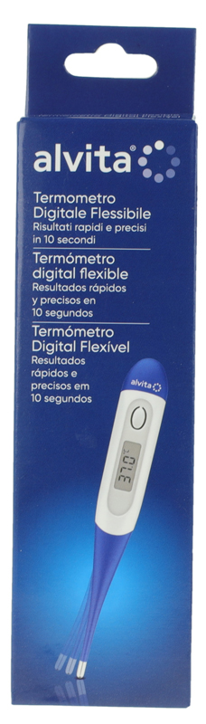 ALVITA TERMOMETRO DIGITALE CON SUONERIA SISTEMA AUTOMATICO DI SPEGNIMENTO E SCHERMO LCD - Doctor Vinz