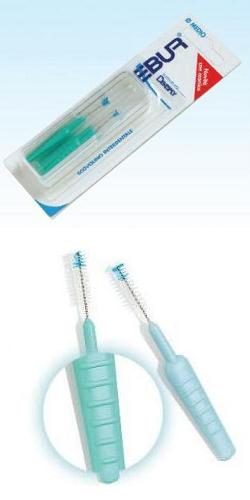 EBUR SCOVOLINO FINE CON MANICO IN ASTUCCIO TASCABILE 5 PEZZI - Doctor Vinz