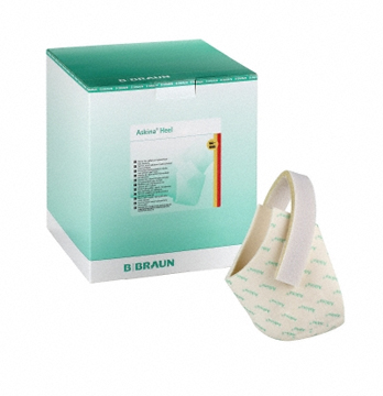 MEDICAZIONE IDROCELLULARE BISTRATIFICATA NON ADERENTE IN SCHIUMA DI POLIURETANO CONFORMATA PER IL TALLONE ASKINA HEEL 225CMQ 5 PEZZI - Doctor Vinz