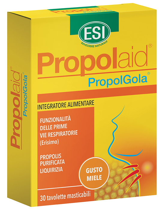 ESI PROPOLAID PROPOLGOLA MIELE 30 TAVOLETTE - Doctor Vinz