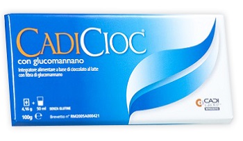 CADICIOC TAVOLETTA LATTE CON GLUCOMANNANO 100 G - Doctor Vinz