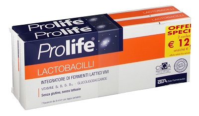 PROLIFE LACTOBACILLI DUE CONFEZIONI DA 7 FLACONCINI DA 8 ML - Doctor Vinz