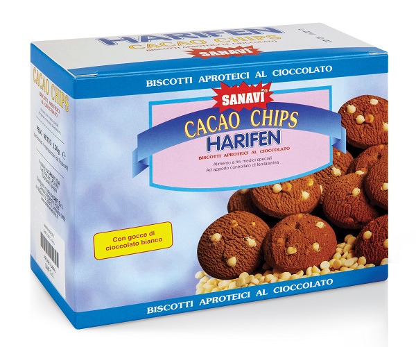 HARIFEN CHIPS CACAO BIANCO 150 G - Doctor Vinz