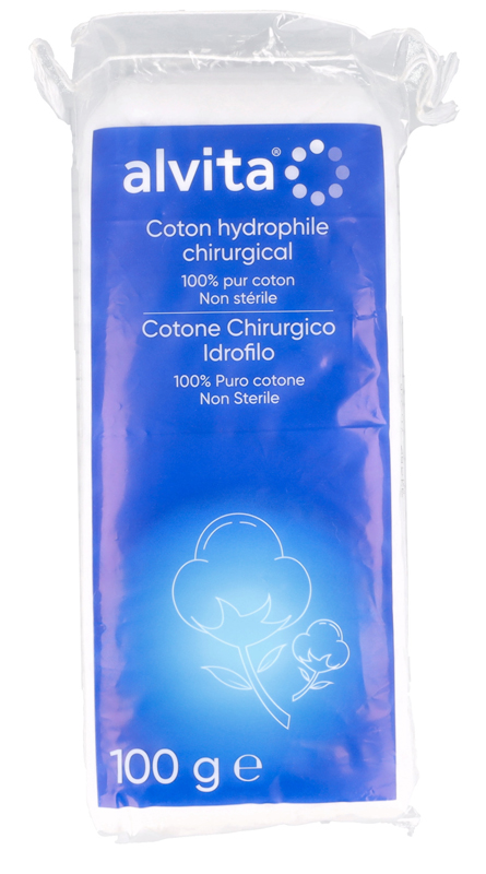 COTONE CHIRURGICO ALVITA ASSORBENTE 100 G - Doctor Vinz