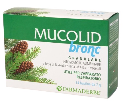 MUCOLID BRONC GRANULI 14 BUSTINE DA 7 G - Doctor Vinz