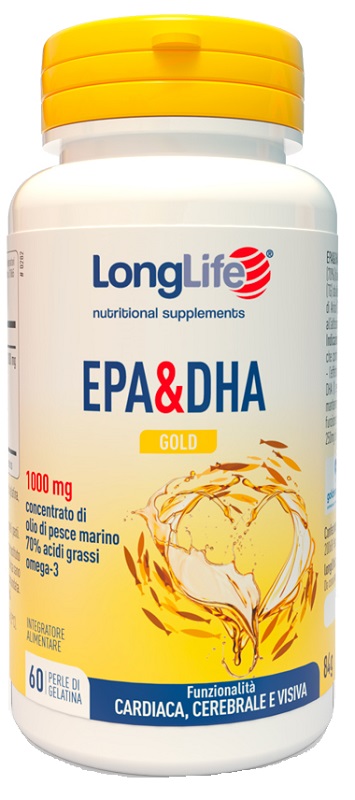 LONGLIFE EPA DHA GOLD 60 PERLE - Doctor Vinz