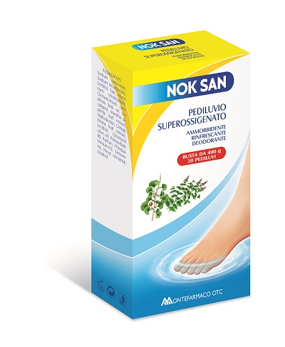 NOK SAN PEDILUVIO SUPEROSSIGENATO 400 G - Doctor Vinz