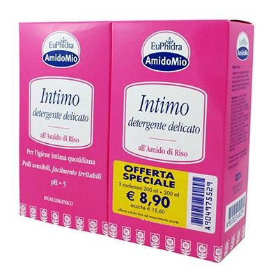 EUPHIDRA SCHIUMA INTIMA DETERGENTE 200 + 200 ML - Doctor Vinz