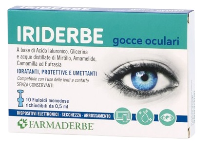 IRIDERBE GOCCE OCULARI MONODOSI 10 FLACONCINI DA 0,5ML - Doctor Vinz