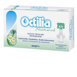 OCTILIA NATURAL GOCCE OCCHI IRRITATI E ARROSSATI 10 FLACONCINI MONODOSE 0,5 ML - Doctor Vinz