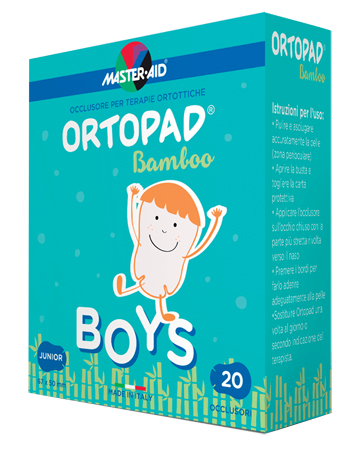 CEROTTO OCULARE PER ORTOTTICA ORTOPAD BOYS M 5,4X7,6 20 PEZZI - Doctor Vinz
