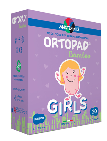 CEROTTO OCULARE PER ORTOTTICA ORTOPAD GIRLS M 5,4X7,6 20 PEZZI - Doctor Vinz