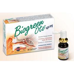 SOLUZIONE OTOLOGICA BIOGREEN OTO SPRAY RIMOZIONE E DISSOLUZIONE CERUME 13 ML - Doctor Vinz