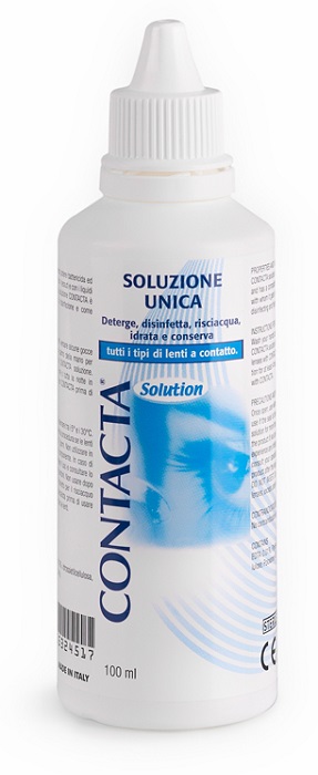SOLUZIONE UNICA ISOTONICA CONTACTA 100ML - Doctor Vinz