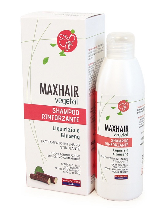MAX HAIR VEGETAL SHAMPOO RINFORZANTE 200 ML - Doctor Vinz