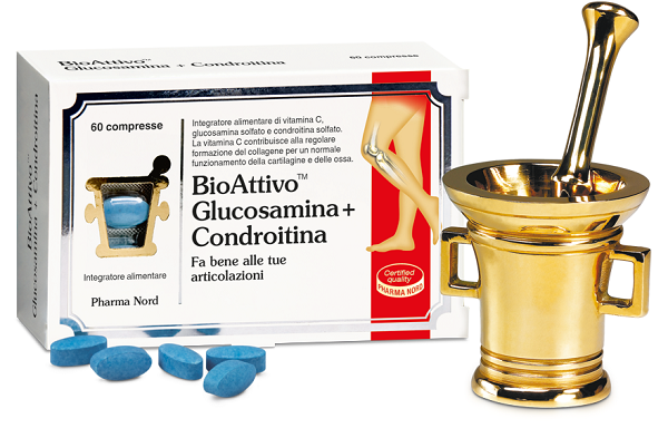 BIOATTIVO GLUCOSAMINA + CONDROITINA 60 COMPRESSE - Doctor Vinz