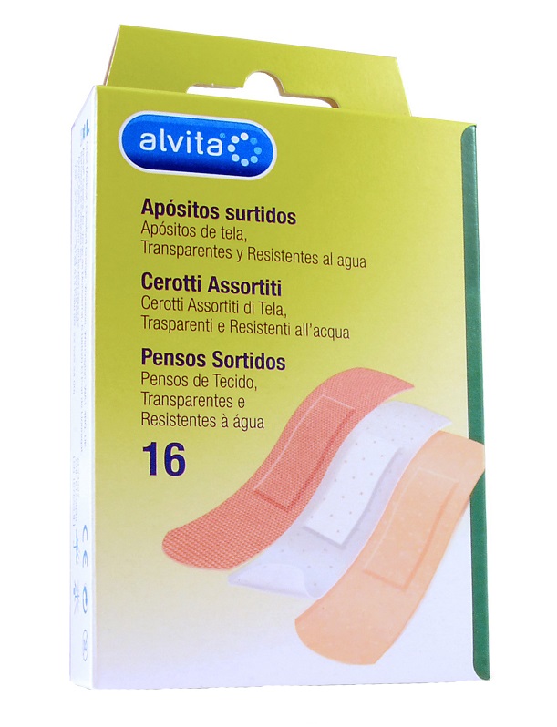 ALVITA CEROTTI ASSORTITI 16 PEZZI - Doctor Vinz