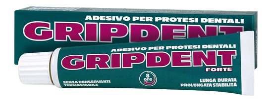 GRIPDENT FORTE ADESIVO PER PROTESI DENTARIA 40 G - Doctor Vinz