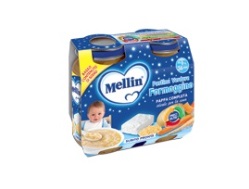 MELLIN CENA COMPLETA PASTINA VERDURE FORMAGGINO 2 PEZZI 200 G - Doctor Vinz